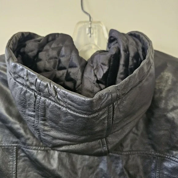 Wilsons‎ Leather Coat Jacket Men's Size Medium Thinsulate Quilted Liner Vintage - Picture 9 of 12